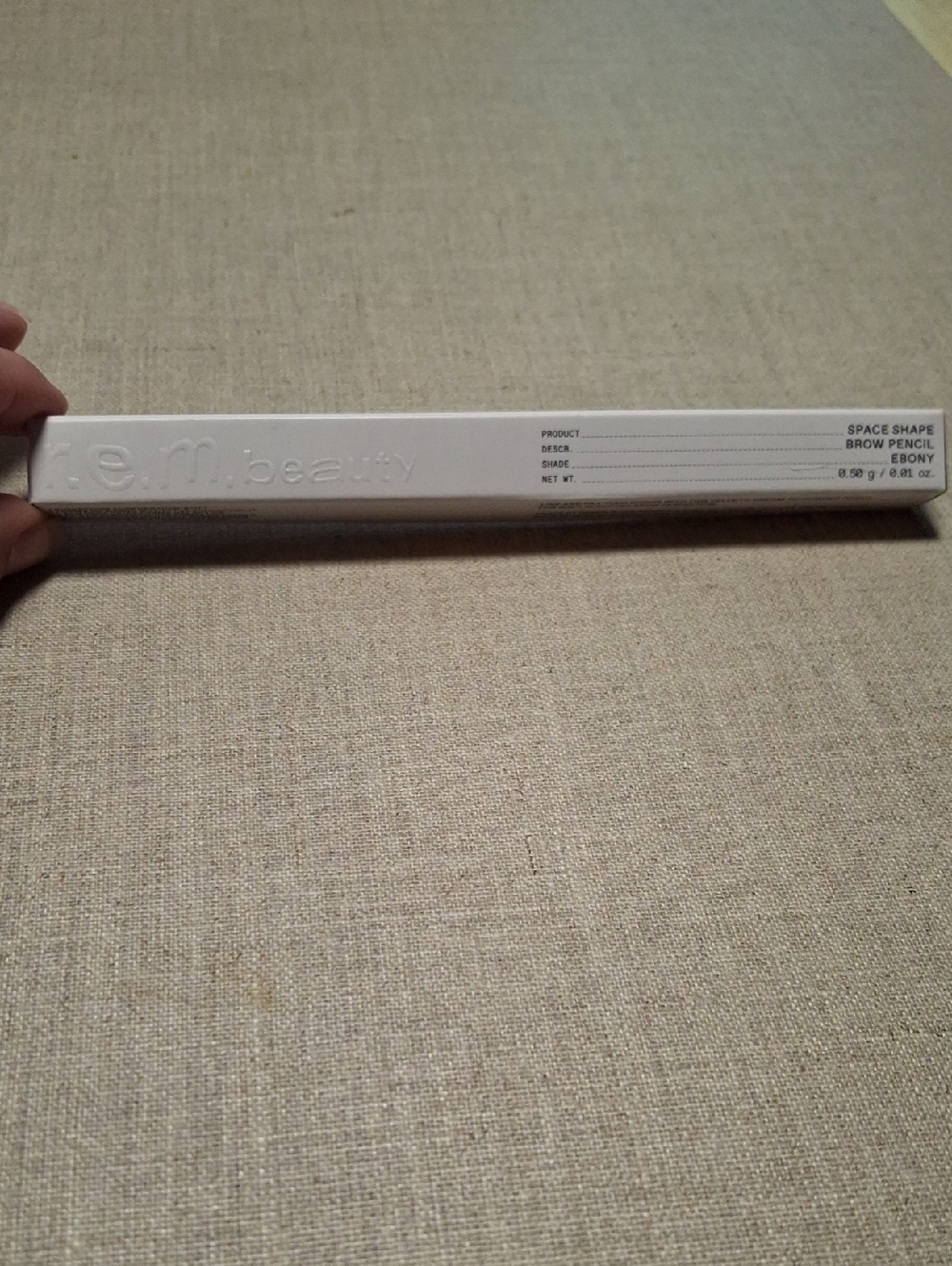 e.l.f. Beauty Space Shape Brow Pencil - Ebony Shade